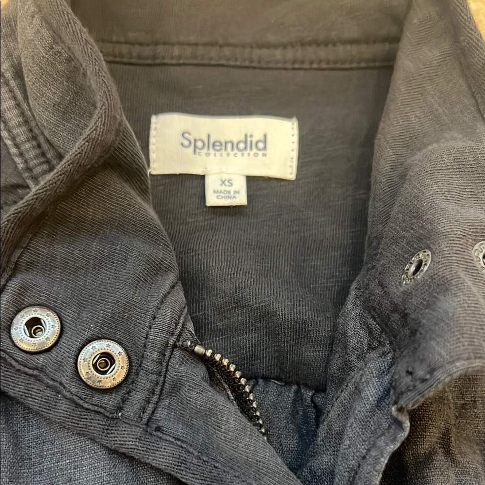 Splendid Gray Windbreaker Jacket - image 2